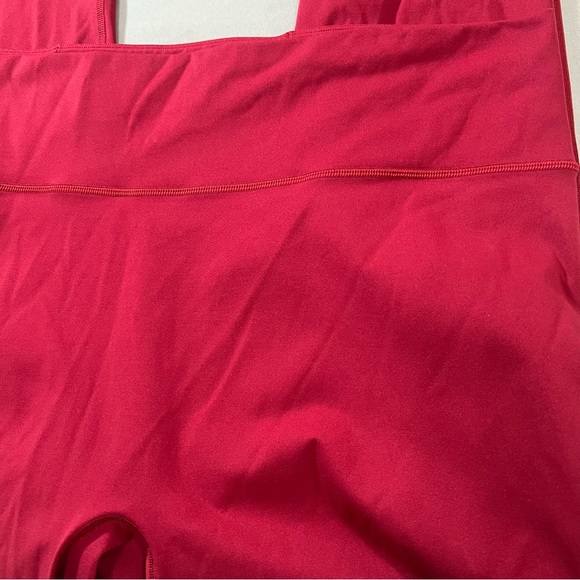 Fabletics Infinity Motion 365 High Waisted Leggings color cherry red Size 4X - Picture 8 of 16